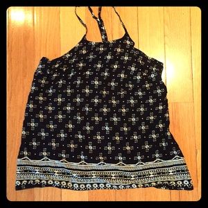 Old Navy Black and White Tank Top